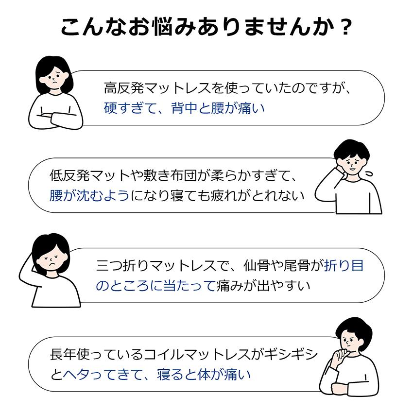 2層マットレス 低反発マットレス 折りたたみ 高反発マットレス セミダブル マットレストッパー 敷きマットレス 腰痛 マットレス 折り畳み マットレス 来客用 |  | 01