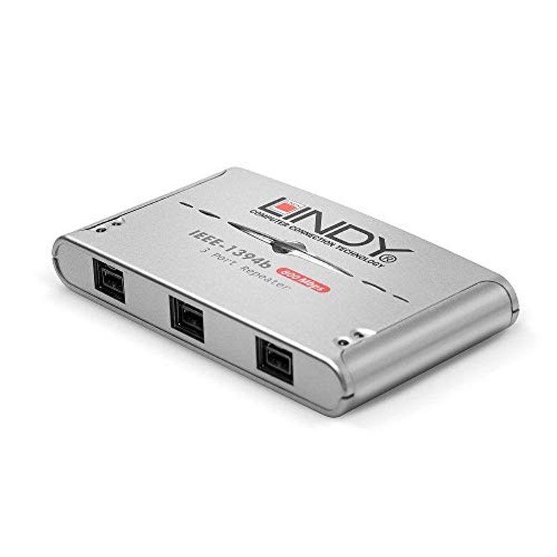 LINDY 3ポート FireWire800 リピーターハブ (型番:32911)