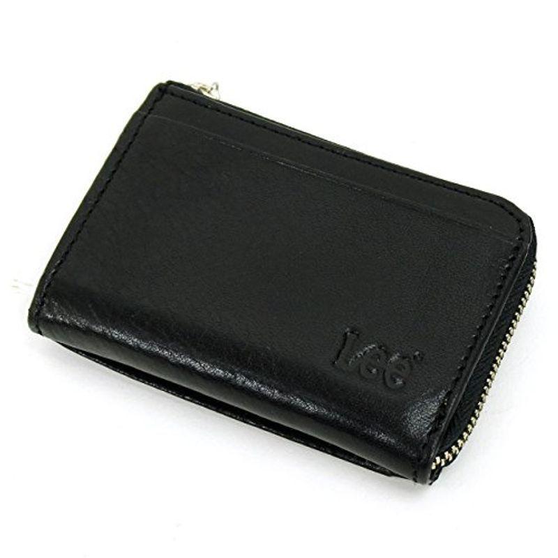 Lee リー コインケース 小銭入れ パス入れ付き a Black 数量は多い