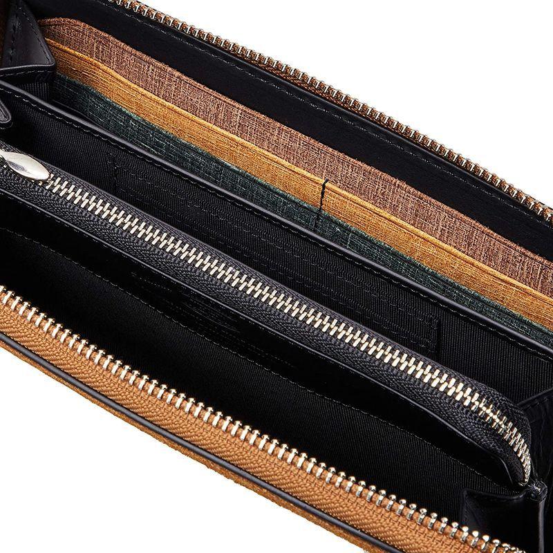 ソラチナ ラウンドファスナーロングウォレット バベル イタリアンレザー パスケース付 イエロー ラウンドファスナーロングウォレット バベル イタリアンレザー パスケース付 イエロー