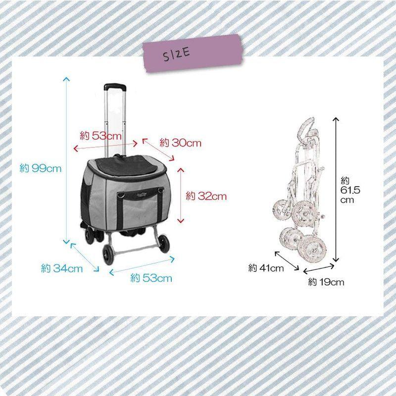 ファンタジーワールド コンパクトな多機能 ペットカート スイートハート リュックタイプ デニム コンパクトな多機能 ペットカート スイートハート リュックタイプ デニム