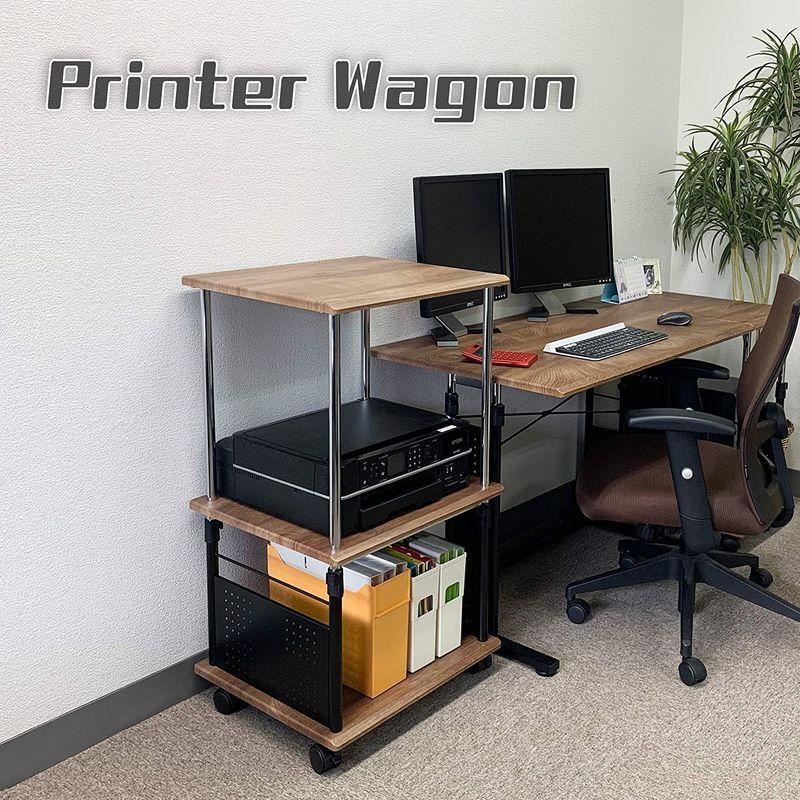 PJC-7204-WD 幅55x奥行45上下昇降 92?116cm プリンター台・プリンターワゴン・プロジェクター WD 幅55x奥行45上下昇降 116cm プリンター台 プリンターワゴン プロジェクター