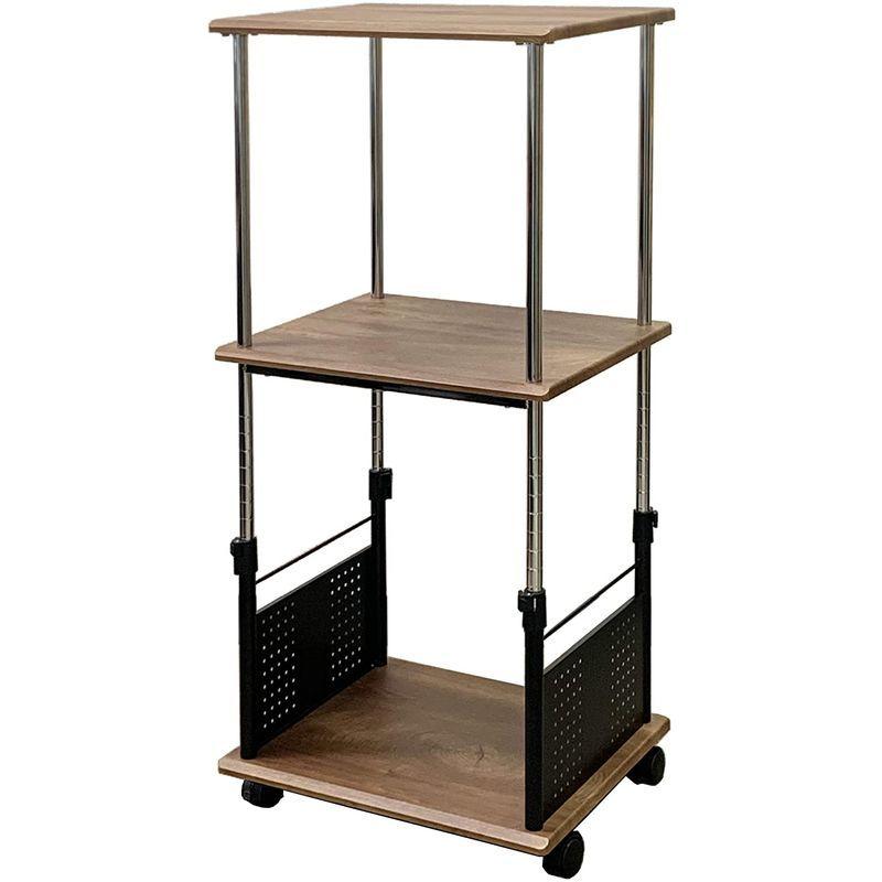 PJC-7204-WD 幅55x奥行45上下昇降 92?116cm プリンター台・プリンターワゴン・プロジェクター WD 幅55x奥行45上下昇降 116cm プリンター台 プリンターワゴン プロジェクター