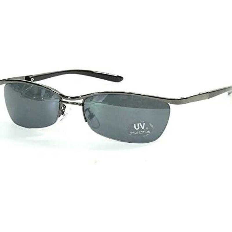 オラオラ系 サングラス メンズ UV ちょいワル系 眼鏡 メガネ 男性用 リームレス型 :20220413133951-00465:ララビス - 通販  - Yahoo!ショッピング