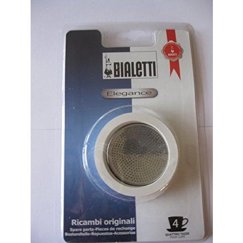 売上実績NO.1 Stainless 4-Cup Bialetti Replacement Pack（並行輸入品） Filter / Gasket コーヒーメーカー