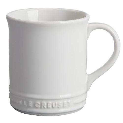 大きな割引 ル・クルーゼ マグカップ (ホワイト)（並行輸入品） US仕様 12オンス MUG CREUSET LE グリル鍋