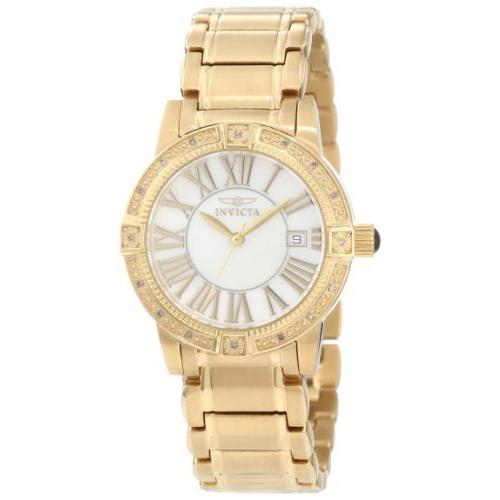 【限定販売】 Invicta Watch（並行輸入品） Accented Diamond Dial Mother-Of-Pearl White Angel 13959 Women's 腕時計