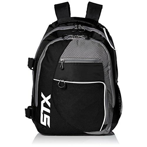 STX Lacrosse AS BPSD BK Black �障���卸���箴�筝��莠後���XX Sidewinder ���篏�２������莠�Backpack