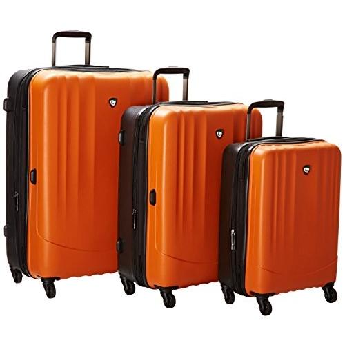 Mia Toro Polipropilene Hardside Spinner 3 Piece Set Orange One Size 並行輸入品 Www Tejidosonline Com Content Php