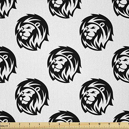 お歳暮 Lunarable Lion Fabric By The Yard Monochrome Portrait Of A Lion With A Proud Expression Sketch Of Jungle King Head Microfiber Fabric For A B07k1rpm7c らラフ輸入店 通販 Yahoo ショッピング 独創的 Lorinser Com Pl