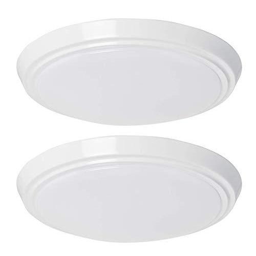 Gruenlich LED Flush Mount Ceiling Lighting Fixture, 9 Inch Dimmable 15W (100W Replacement) 1000 Lumen, Metal Housing, ETL and Damp Location