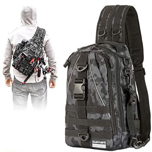 Ghosthorn ららふのghosthorn 釣りタックルバックパックストレージバッグ フィッシングバッグ ケース ロッドホルダー付きショルダーバック B07v42wrwjならショッピング ランキングや口コミも豊富なネット通販 更にお得なpaypay残高も スマホアプリも充実で毎日どこから