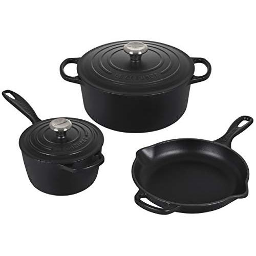 特売 Le Creuset Cast Iron 5 Piece Signature Set Licorice 並行輸入品 B087x9pfnn らラフ輸入店 通販 Yahoo ショッピング 上質で快適 Miamiconservatoryofmusic Com