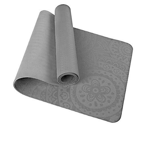 高級感 Tomshoo 1 4インチ ヨガマット ノンスリップテクスチャ プロヨガマット 環境に優しいエクササイズマット B0wygymz らラフ輸入店 通販 Yahoo ショッピング 送料無料 Www Doctor Plan Com