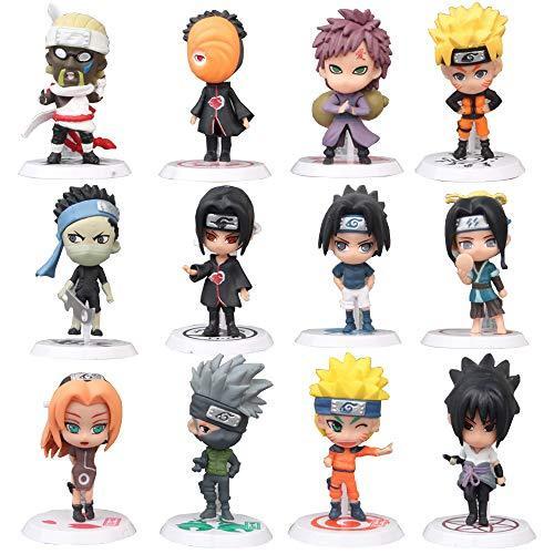 Naruto Naruto 忍者コレクション おもちゃセット アクションフィギュア ナルトアニメパーティー記念品 12個 B08ppf2mfg らラフ輸入店 通販 Yahoo ショッピング
