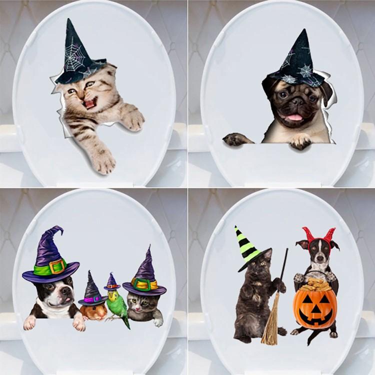 ウォールステッカーハロウィン 便座シール 便器 便座 ステッカー トリックアート Halloween ハロウィン飾り イベント カフェ トイレ玄関 壁紙 内装 子供部 T 8 Raraland 通販 Yahoo ショッピング