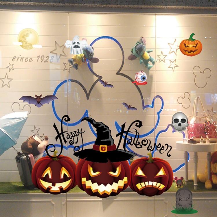 ハロウィン ウォールステッカー カボチャ 猫のバルーン パーティー飾り付け 子供部屋 装飾 おしゃれ 壁紙 はがせる 壁紙 ハロウィンパーティー お店 はが T Raraland 通販 Yahoo ショッピング