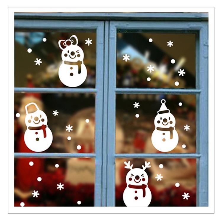 ウォールステッカー クリスマス 雪だるま 雪の結晶 シール式 窓飾り 壁紙 雪だるま クリスマス 装飾 壁飾り 雪花 Merry Christmas 雑貨 装飾クリスマス店舗 T Raraland 通販 Yahoo ショッピング