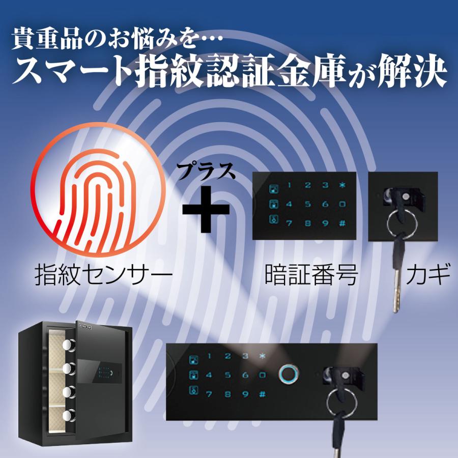 販売実績No.1販売実績No.1金庫 保管庫 指紋 緊急キー テンキー式 金属