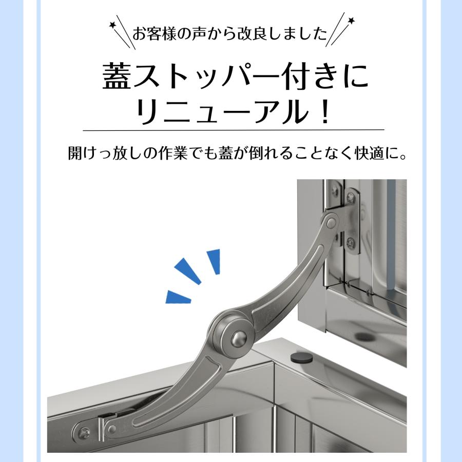 ゴミ箱 ゴミステーション ごみ収集ボックス 組立式 160L 屋外 大きい