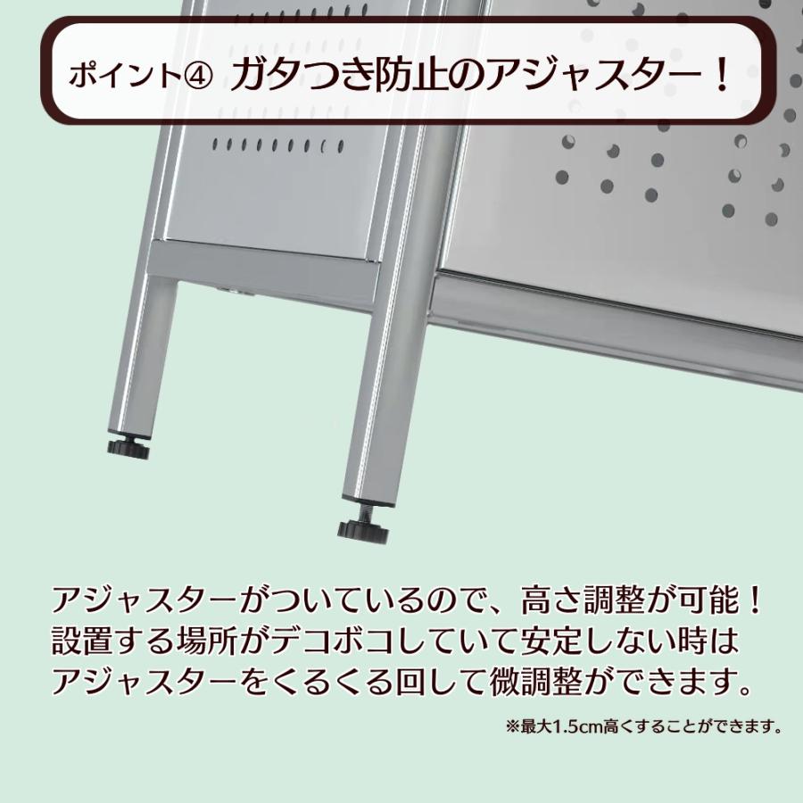 ゴミ箱 ゴミステーション ごみ収集ボックス 組立式 160L 屋外 大きい カラス除け ゴミ荒らし防止 ごみ大型 庭用 ごみふた キャスター付き｜rare-count｜05