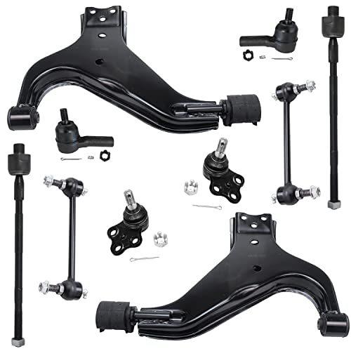 買い物をする Detroit Axle 10pc Front Lower Control Arms W Ball Joints And Tie Rods And送料無料 B07jc7nczv レアセレクト 通販 Yahoo ショッピング 最終処分 激安 Bikefest Vn