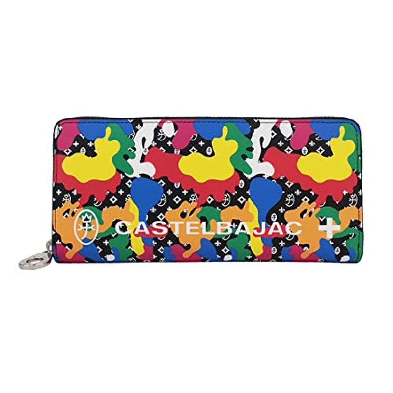CASTELBAJAC(カステルバジャック) ラウンドファスナー長財布 小銭入れあり Lutos(ロータス) 077613 クロ