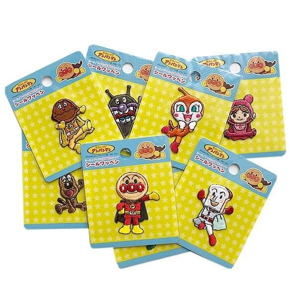 アンパンマン ワッペン 刺繍 アイロン キャラクター アップリケ 入園 