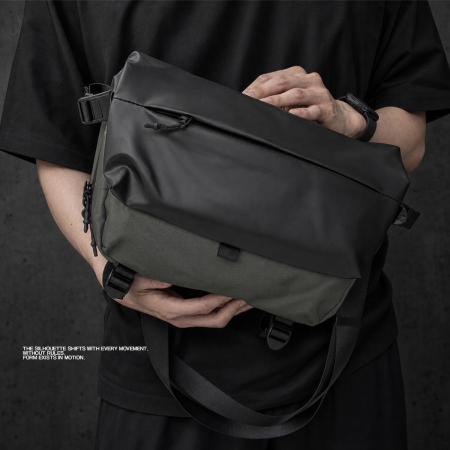 GISELLE ボディバッグ 大容量 ナイロン 1680D 斜めがけ キャリーオン