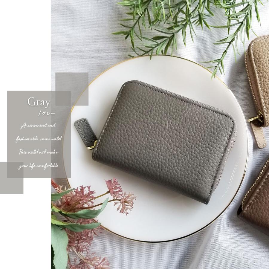 GISELLE ミニ財布 レディース 二つ折り コインケース 小銭入れ 使い