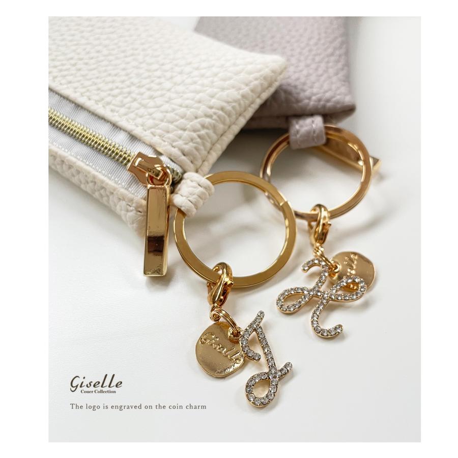 GISELLE チャーム バッグチャーム イニシャルチャーム ミニ