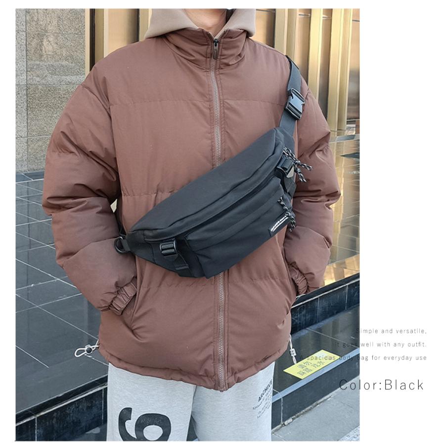 GISELLE ボディバッグ メンズ レディース 大容量 軽量 撥水 斜めがけ