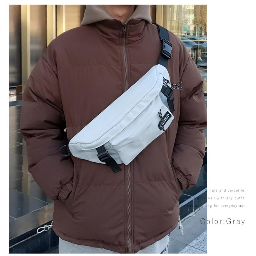 GISELLE ボディバッグ メンズ レディース 大容量 軽量 撥水 斜めがけ