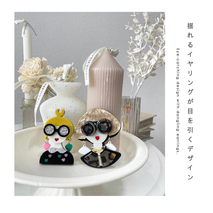 ブローチ ガール レディース ピンバッジ ワンポイント バッグ スカーフ留め おしゃれ かわいい 大きめ 完成品 送料無料 爆買 | GISELLE | 22