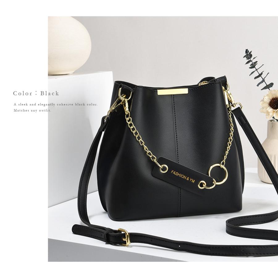 GISELLE ショルダーバッグ レディース 斜め掛け 軽い 仕切り チャーム