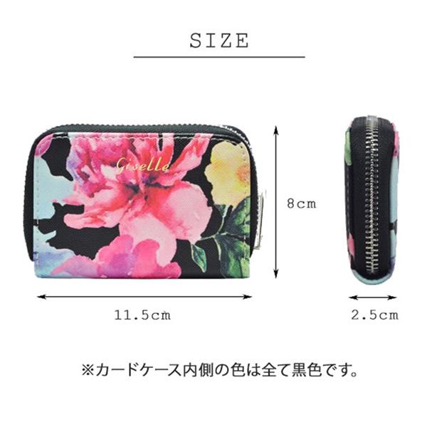 スリムガードル Sサイズ GISELLE カードケース レディース 大容量 ミニ財布 薄型 スキミング