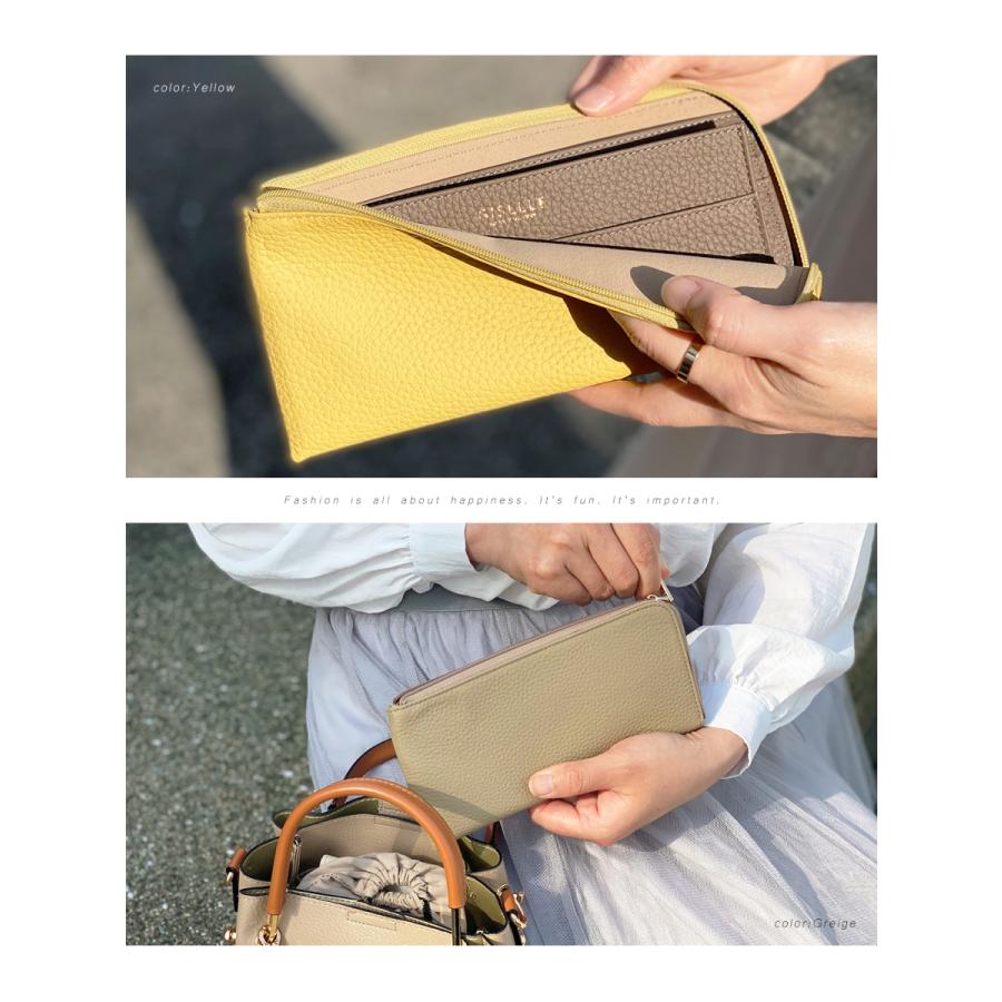 GISELLE 長財布 レディース ブランド 大容量 使いやすい 薄い 軽量
