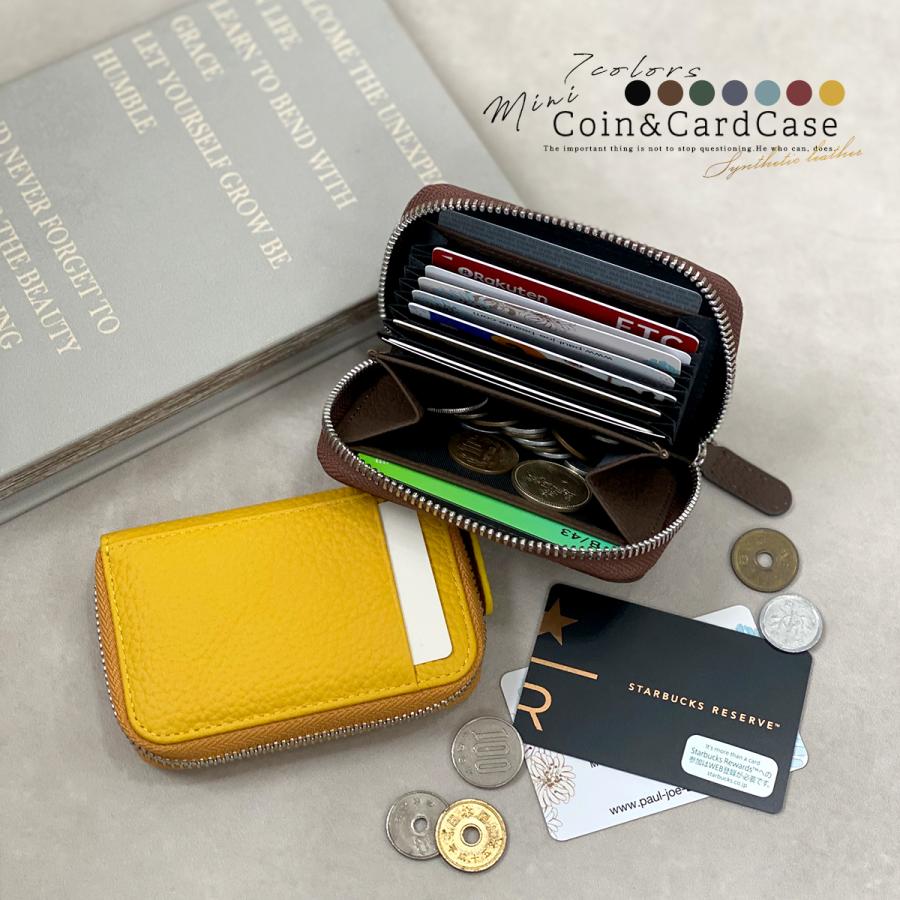 GISELLE ミニ財布 レディース 本革 二つ折り 大容量 コンパクト