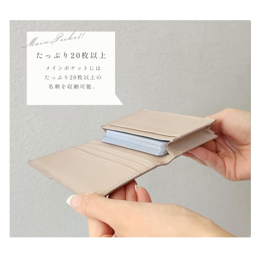 GISELLE 名刺入れ レディース 薄型 スリム 二つ折り カード GISELLE 名刺入れ レディース 薄型 スリム 二つ折り カード