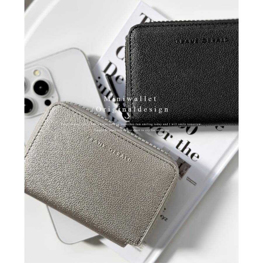 GISELLE ミニ財布 レディース 二つ折り お札折らない コンパクト 錆びないファスナー 大容量 スキミング防止 ベローズ コインケース メンズ  FRANK GERALD 爆買 : RARELEAK - 通販 - Yahoo!ショッピング