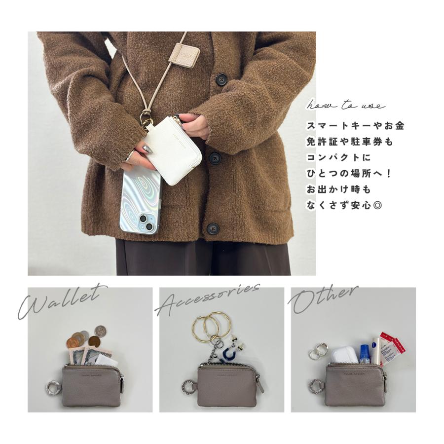 GISELLE キーケース スマートキー レディース メンズ 車 カードケース