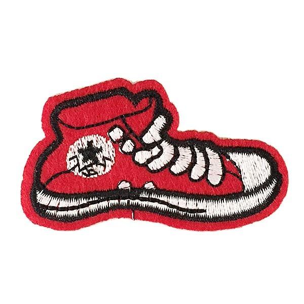 ワッペン 刺繍 アイロン おしゃれ アップリケ スニーカー シューズ 靴