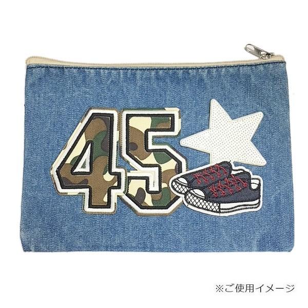 ミリタリー ワッペン 刺繍 アイロン おしゃれ アップリケ 数字