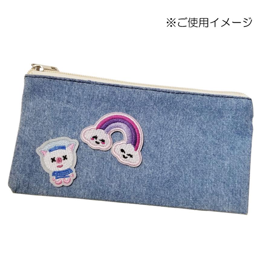 メルカリ便！アイロン 刺繍 ワッペン！セブンアップ　レインボー メルカリ便！アイロン 刺繍 ワッペン！セブンアップレインボー