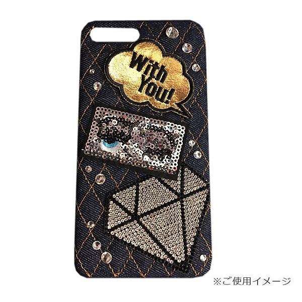 【バラ売り可】 Stone  ワッペン ワッペン ストーン付きワッペン 縦6.8cm×横5.7cm スカル ドクロ 髑髏