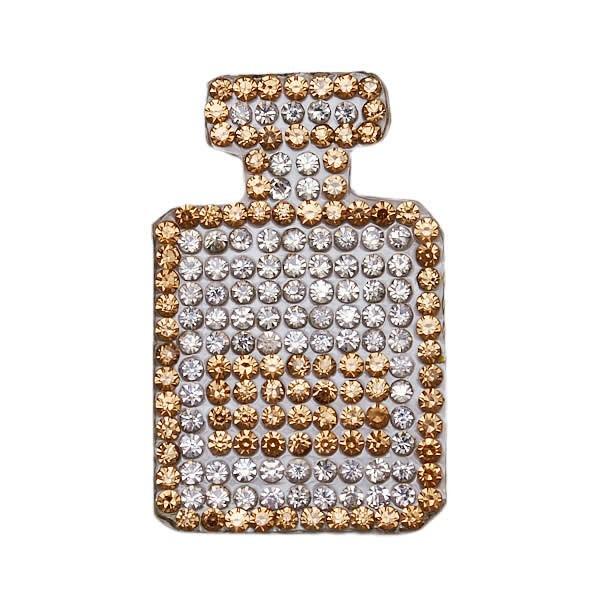 ワッペン ストーンワッペン 縦4.5cm×横2.8cm 香水デザイン