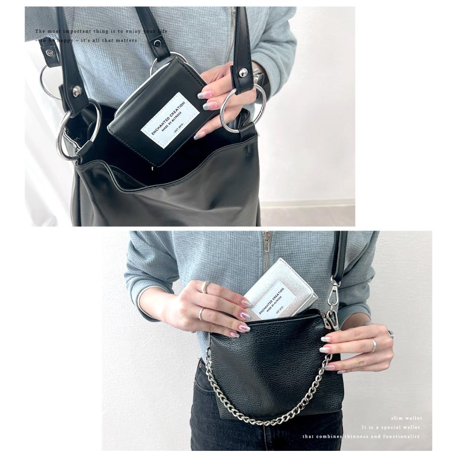 GISELLE 財布 レディース 三つ折り財布 ミニ財布 小さい コンパクト