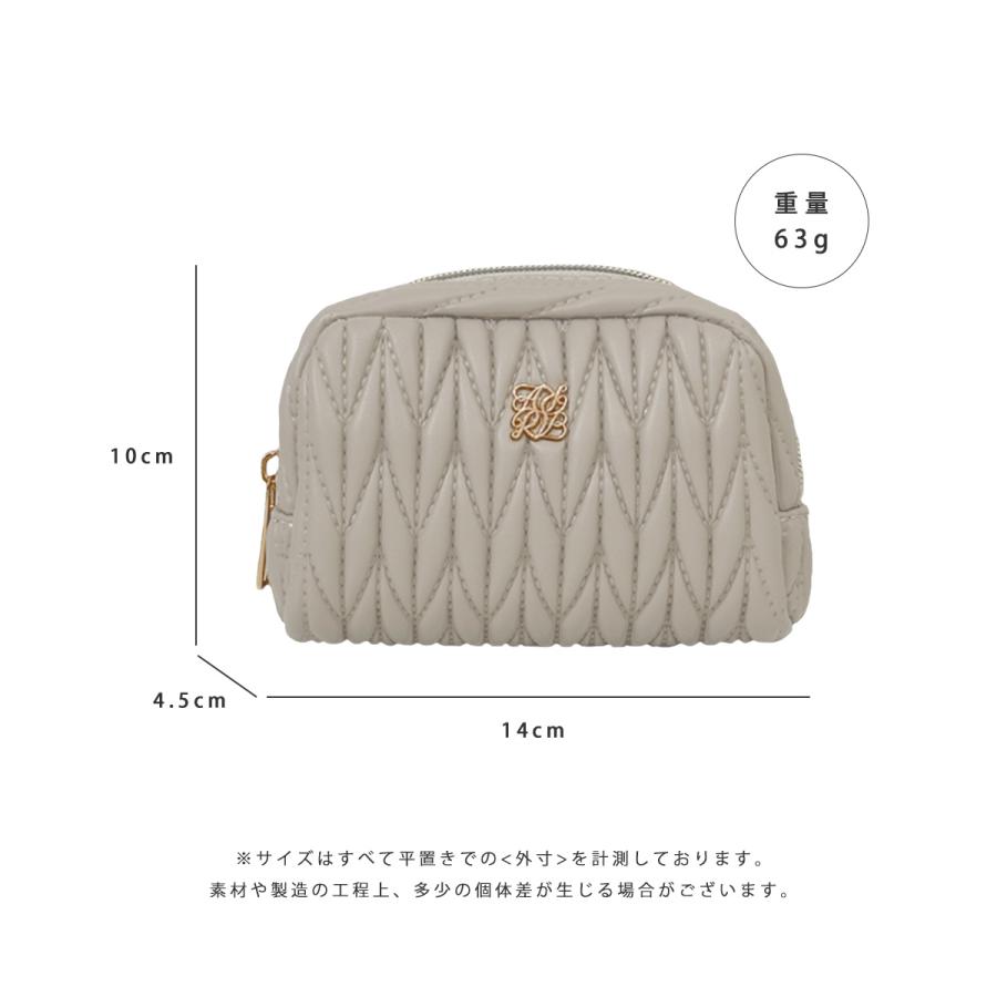 ポーチ レディース キルティング コスメポーチ 小物入れ 軽量 化粧