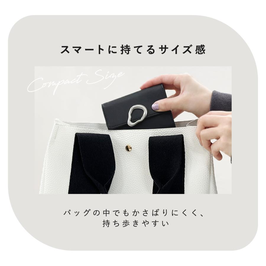GISELLE 名刺入れ レディース 薄い マグネット ヌバック 大容量 名刺