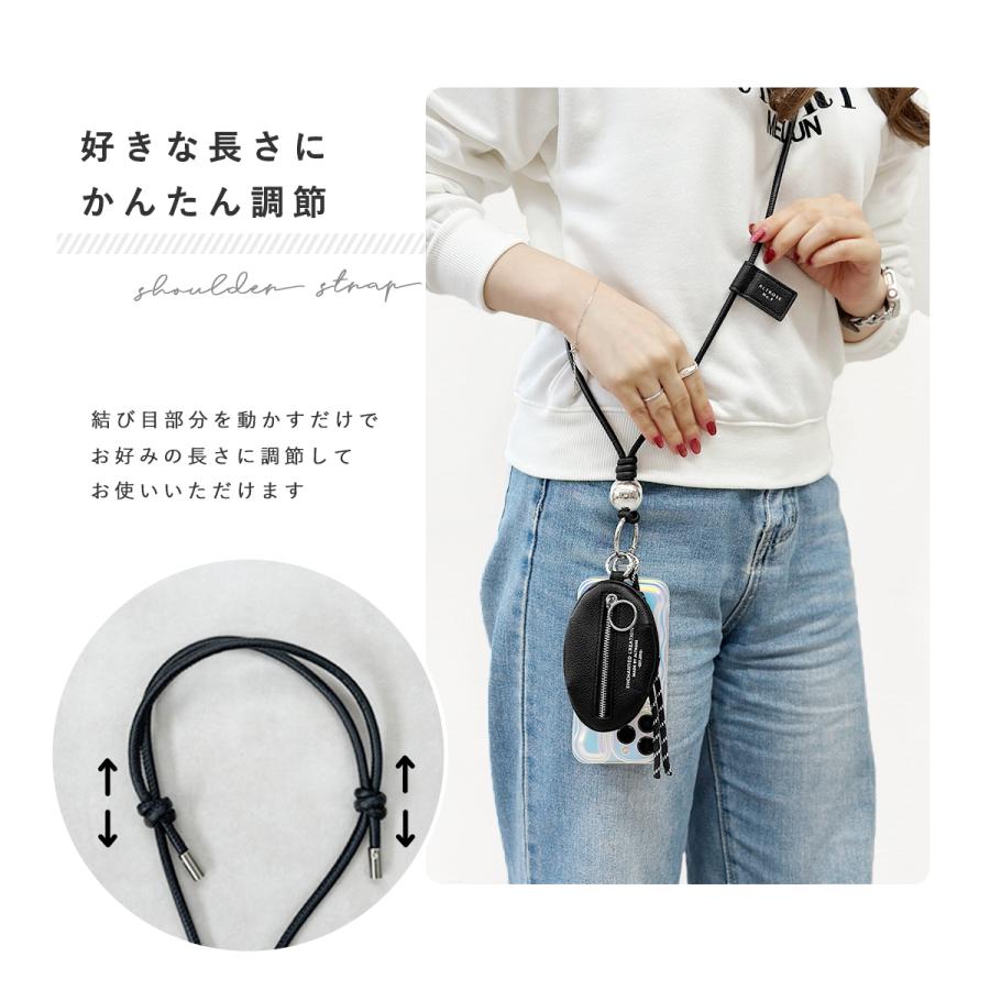 スマホ ストラップ ショルダーストラップ スマホショルダー ミニポーチ